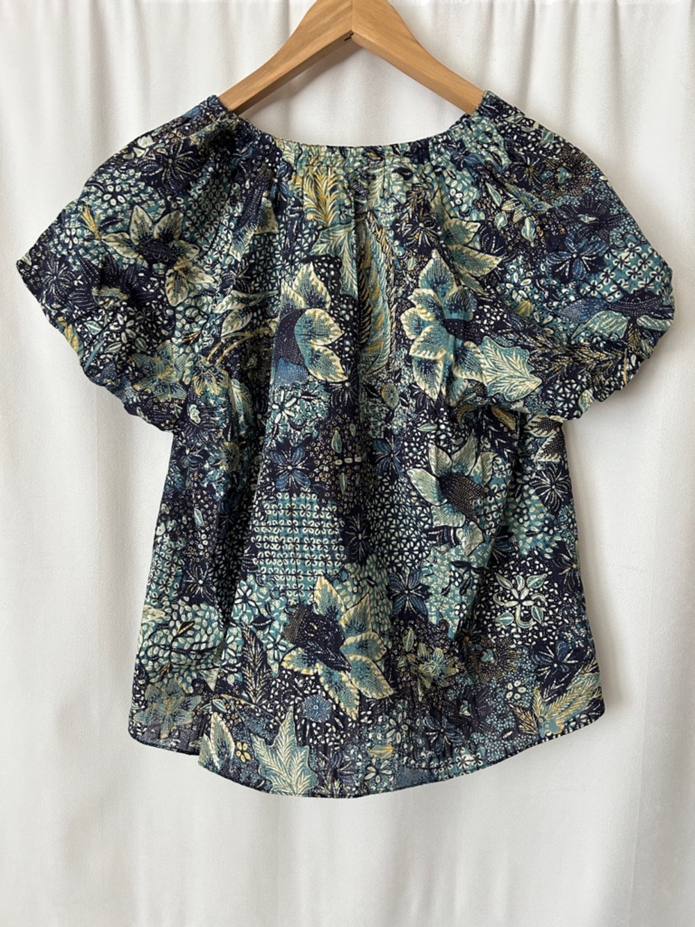 Ulla Johnson NWT Issa Portofino Short Sleeve Tunic Top Blouse Shirt **Size 6** - Picture 7 of 10